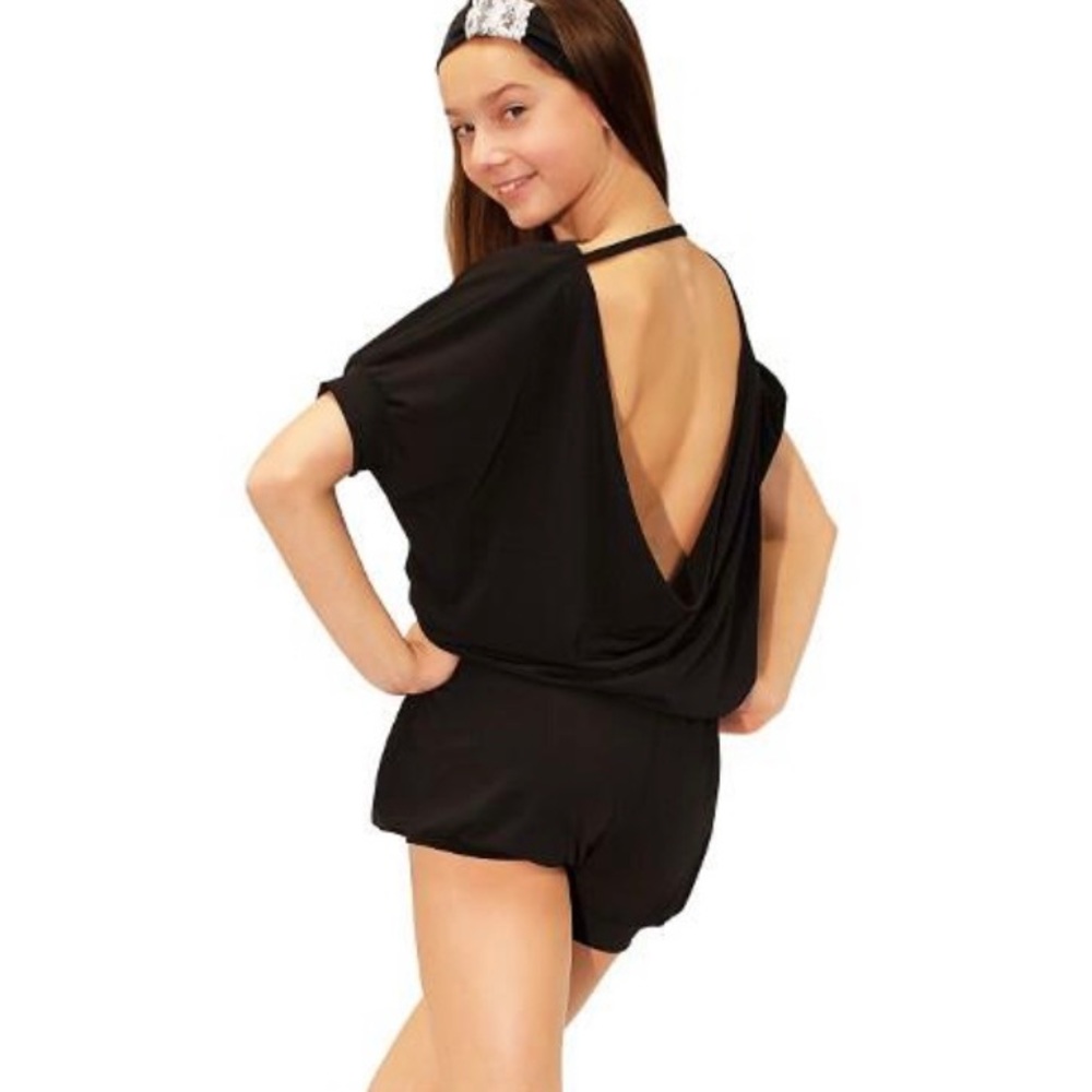 Tilt dance wear convertible romper